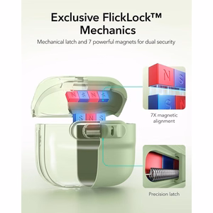 ESR Pulse HaloLock MagSafe  Apple AirPods 4 / 5 ümbris, heleroheline