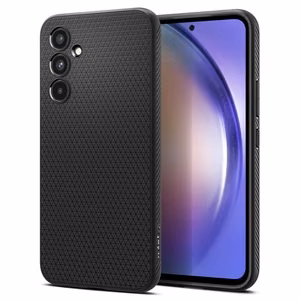 Spigen Liquid Air Ümbris jaoks Samsung Galaxy A54 5G - Matte must