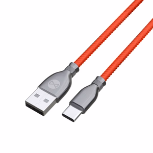 Forever Tornado kaabel USB - USB-C 1,0 m 3A punane