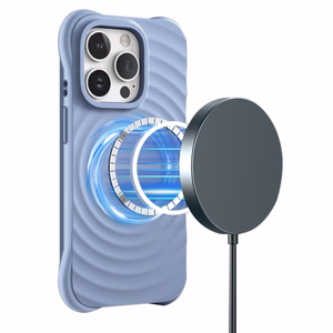 Circle Mag ümbris jaoks iPhone 13 Pro 6,1" sinine