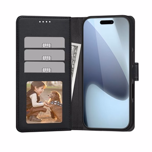 Tech-Protect Wallet MagSafe Ümbris jaoks iPhone 17 - Matt Must