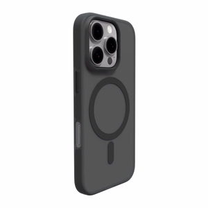 Силиконовый чехол Puro Daylight MagSafe для iPhone 16 Pro - чёрный