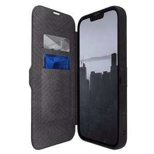 Raptic X-Doria Urban Folio ümbris seadmele iPhone 14 Plus, klapiga, must