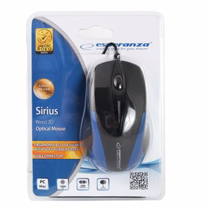 Esperanza EM102B hiir USB Type-A optiline 800 DPI
