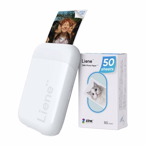 Liene Pearl 2x3" Portable Photo Printer (White)
