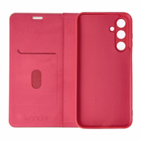 Wonder Frame Ümbris jaoks Samsung Galaxy M35 5G punane