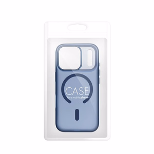 Case for iPhone 16 Flexline Mag Cover compatible with MagSafe navy blue