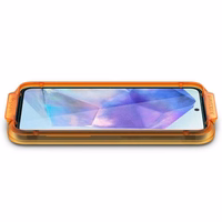 SPIGEN Karastatud klaas ALM GLAS. TR 2-pack jaoks SAMSUNG A55 5G clear