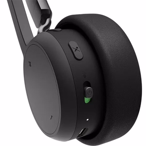 Lenovo 4XD1Q30302 juhtmevaba peakomplekt, peavõruga, kõnedele/muusikale, Bluetooth, must