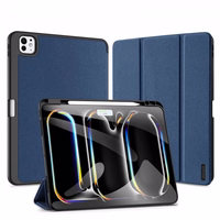 Phone Ümbris Dux Ducis "Domo" jaoks Samsung X700 / X706 (Tab S8) / T870 / T875 / T876 (Tab S7) Sinine