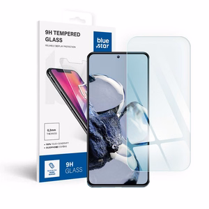 Tempered glass to Xiaomi 12T/Mi10T/Redmi Note 10 Pro/Mi11T/Mi12T/SAM A72 Blue Star