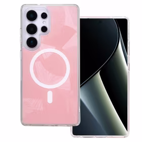 Flash Mag ümbris for Samsung Galaxy S25 Ultra roosa