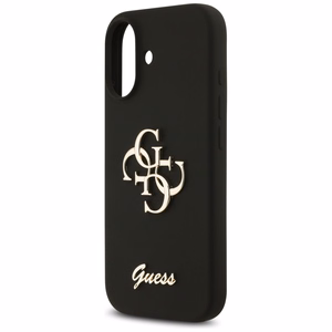 GUESS ümbris jaoks IPHONE 17 GUHCP17SSC4GSMK (Silicone W/ Big 4G Script) must