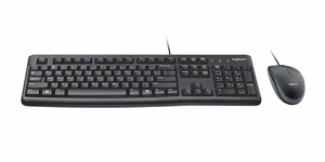 Logitech Desktop MK120 klaviatuuri ja hiire komplekt