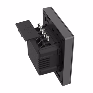Умный WiFi настенный выключатель SONOFF M5-3C-80 (3-канальный, для рамки, графит)