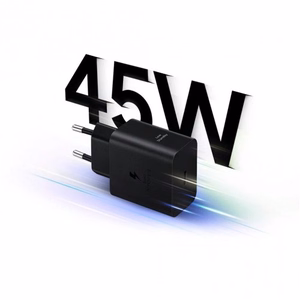 Laadija Samsung EP-T4511 must 45W (pakendiga) + Type-C 180cm kaabel (100% originaal)