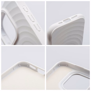 Silicone Zephyr Mag Cover ümbris iPhone 16-le, ühildub MagSafe'iga, valge