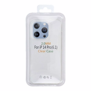 Case for iPhone 17 Pro Max / 18 Pro Max Clear Case 2 mm Box transparent