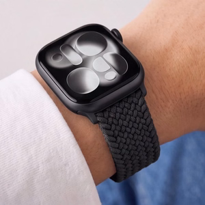Tech-Protect Nylonmag Strap for Apple Watch 4 / 5 / 6 / 7 / 8 / 9 / SE (38 / 40 / 41 mm) - Black