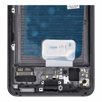 LCD Display jaoks SAMSUNG S21 5G hall SOFT OLED with frame