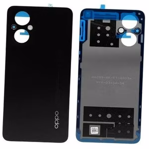 Tagakaas Oppo Reno7 Z 5G/Reno7 Lite/Reno8 must (ilma kaamera läätseta) originaal (kasutatud Grade B)