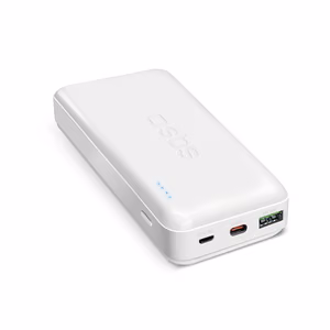Powerbank SBS TTBB20000PD20W 20000 mAh 20W Power Delivery MicroUSB, USB-C, USB-A - valge