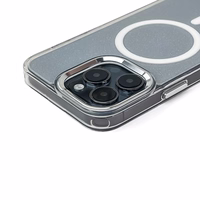 Glitter Ümbris MagSafe jaoks iPhone 16 Plus - valge with glitter