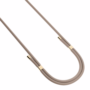 3mk EasyClip Elite telefoni kaelapael, Taupe (kuldsed detailid)