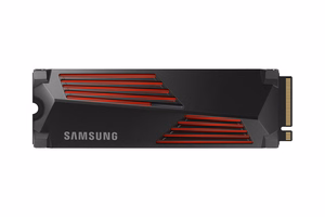 SSD Samsung 990 PRO jahutusradiaatoriga 2TB M.2 PCIe NVMe MLC kirjutamiskiirus 6900 MB/s lugemiskiirus 7450 MB/s 2,3mm TBW 1200 TB MTBF 1500000 h MZ-V9P2T0CW