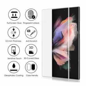 Karastatud klaas Nano Optics 5D UV Glue Samsung S928 S24 Ultra läbipaistev