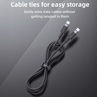 Yesido Kaabel CA160 braided - Type C to Type C - PD 60W 1,2 metres must