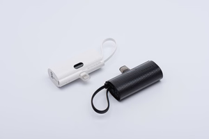 Powerbank Forcell F-Energy Power Plug F5K3 PD 20W 5000 mAh with built-in connector Lightning black