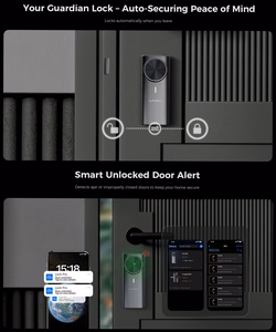 Smart Door Lock, koos Fingerprint Recognition