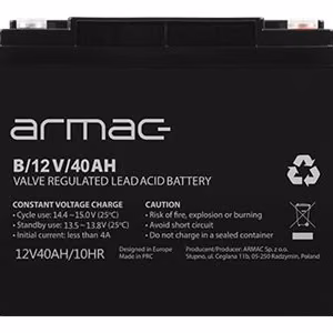 Armac UPS-aku, 12 V, 40 Ah
