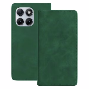 Smart Suede ümbris mudelile Motorola Moto G34, roheline
