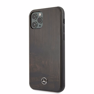 Mercedes Wood Line Rosewood ümbris iPhone 11 Pro jaoks - pruun