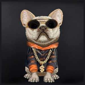 Nimmy Crossbody Glasses Cool Dog Shoulder Bag - Must