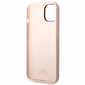 Karl Lagerfeld KLHCP14MSLCTPI iPhone 14 Plus 6.7 "hardcase light roosa / light roosa Silicone Choupette Body