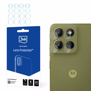 3mk Lens Protection Hybrid Camera Lens Glass jaoks Motorola Moto G15 / G15 Power