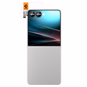 Spigen Optik Pro HD Glas.TR EZ Fit 2-pack Camera Protector for Samsung Galaxy Z Flip 7 - Black