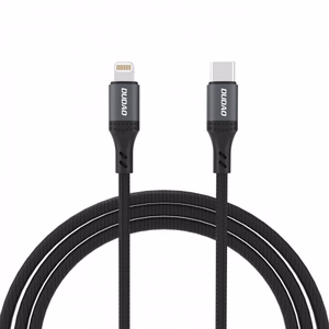USB Kaabel Dudao L3CL must Type-C / Lightning 200cm (kuni 30W)