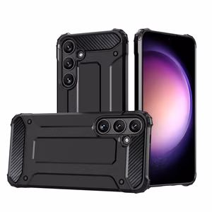 Hybrid Armor Ümbris jaoks Samsung Galaxy S25+ - must