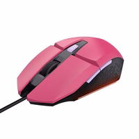 Trust Felox Gaming wired mouse GXT109P roosa
