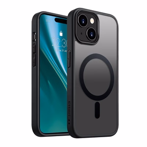 Etteri Matt Mag ümbris jaoks iPhone 15 6,1" must