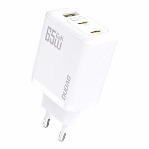 Dudao A29 65W GaN сетевое зарядное устройство 2 x USB-C + 1 x USB-A - белый