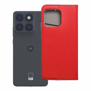 SMART CASE Book ümbris Motorola Edge 70 jaoks - punane