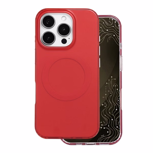 Tecto Shield Mistiq Mag ümbris mudelile iPhone 16 Pro 6,3", punane