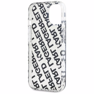 Karl Lagerfeld IML Fullover Logo ümbris jaoks iPhone 15 / 14 / 13 - kuldne