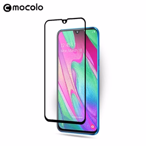 Mocolo 3D 9H Full Glue karastatud ekraanikaitseklaas seadmele Samsung Galaxy A40, musta raamiga