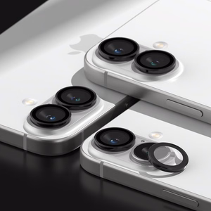 Ringke Camera Frame Protector 2-pack jaoks iPhone 16 / 16 Plus - must